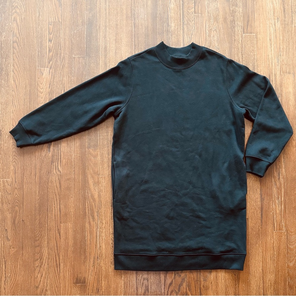 GAP Classic Black Sweatshirt Dress